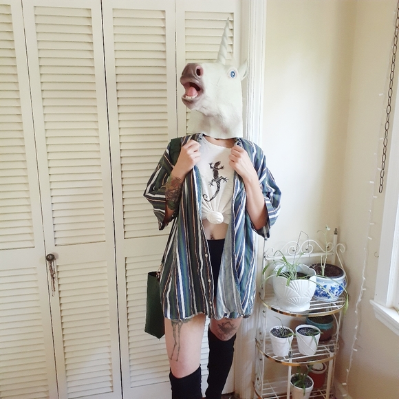 Saddlebred Other - Saddlebred XL Short Sleeve Button Up Shirt Cotton